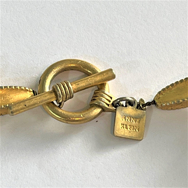 Anne Klein NY 1980's Necklace-Anne Klein NY-Vintage Online