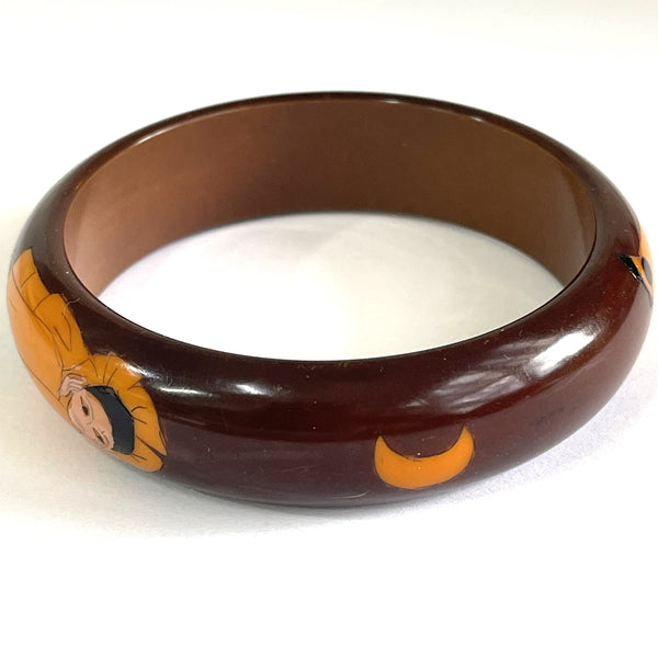 Butler and Wilson 1975 Pierrot Bangle-Butler & Wilson-Vintage Online