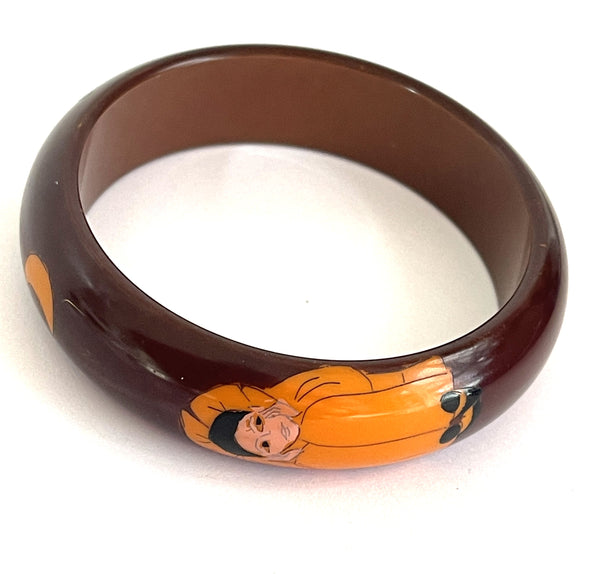 Butler and Wilson 1975 Pierrot Bangle-Butler & Wilson-Vintage Online