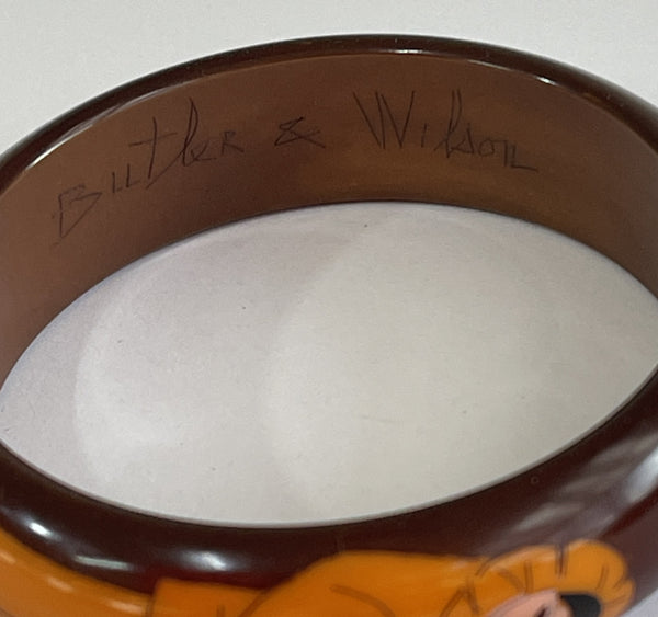 Butler and Wilson 1975 Pierrot Bangle-Butler & Wilson-Vintage Online