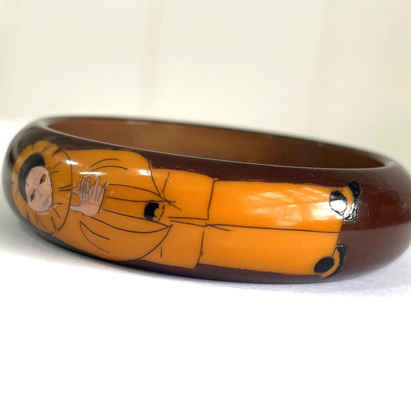 Butler and Wilson 1975 Pierrot Bangle-Butler & Wilson-Vintage Online
