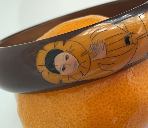 Butler and Wilson 1975 Pierrot Bangle-Butler & Wilson-Vintage Online