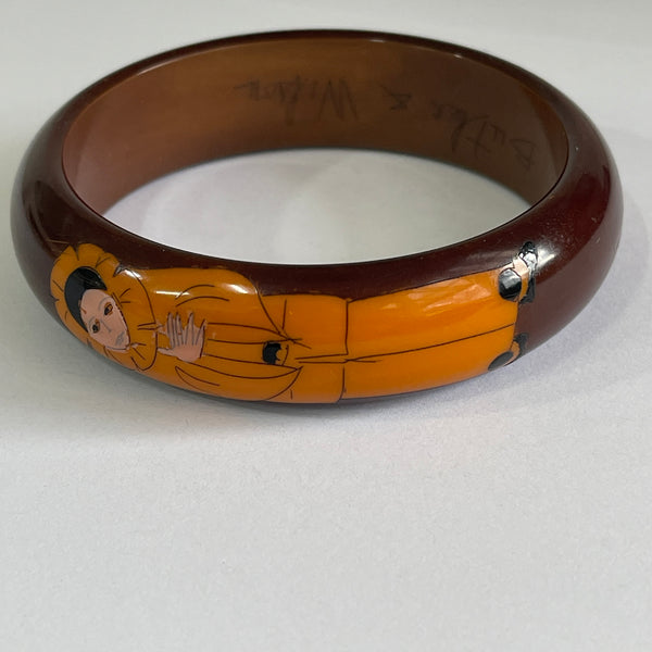 Butler and Wilson 1975 Pierrot Bangle-Butler & Wilson-Vintage Online