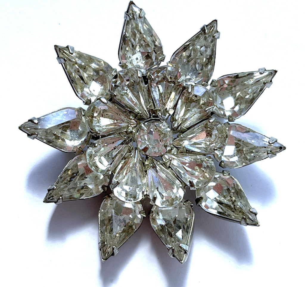 Weiss Vintage Rhinestone Brooch