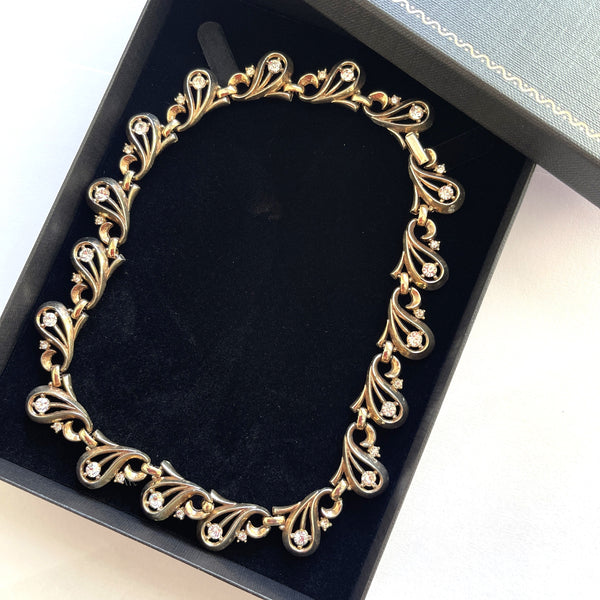 TRIFARI Pre 1955 Vintage Necklace-Trifari USA-Vintage Online
