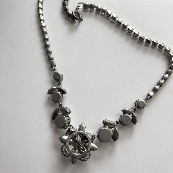 60's Diamante Vintage Necklace-Vintage Online-Vintage Online
