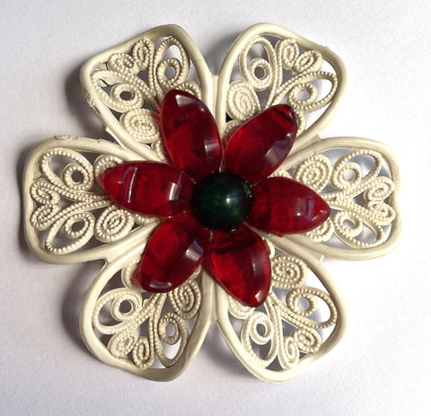 1940's Dress Clip-Vintageonline-Vintage Online