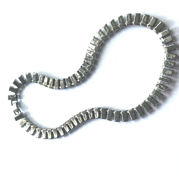 1960's Rhinestone Choker Necklace-Vintageonline-Vintage Online