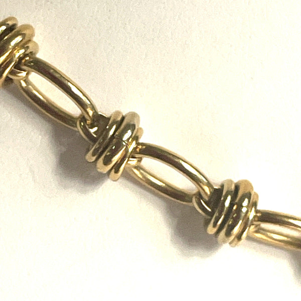 1980's Gold Tone Necklace-Vintageonline-Vintage Online