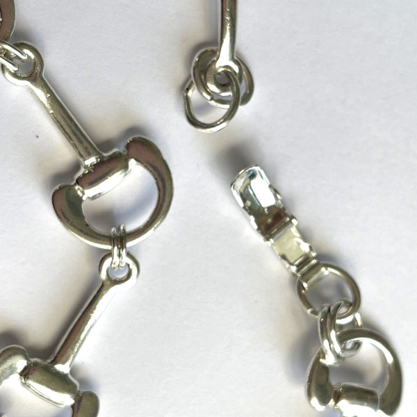 1980's Silver Tone Choker Necklace-Vintageonline-Vintage Online