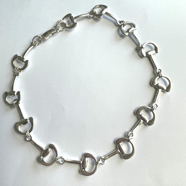 1980's Silver Tone Choker Necklace-Vintageonline-Vintage Online