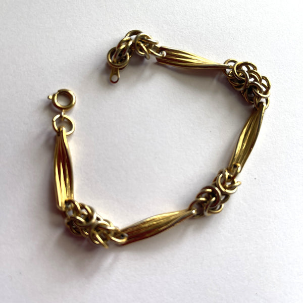 80's New Old Stock Chain Necklace and Bracelet Combo-Vintageonline-Vintage Online
