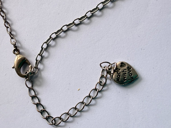 Art Nouveau Design Necklace "Made With Love"-Made With Love-Vintage Online