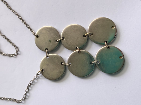 Art Nouveau Design Necklace "Made With Love"-Made With Love-Vintage Online