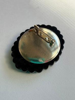 Audrey Hepburn Hand Crafted Vintage Brooch-Vintageonline-Vintage Online