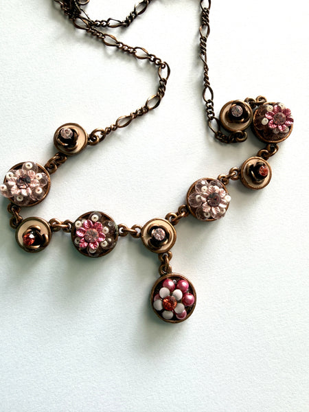 Axelle Creation Boho Necklace, France-Axelle Creations France-Vintage Online