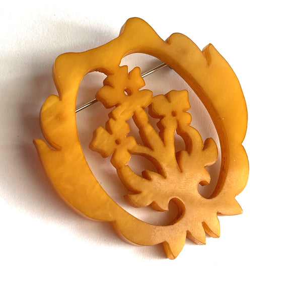 Bakelite Vintage Brooch-Vintageonline-Vintage Online