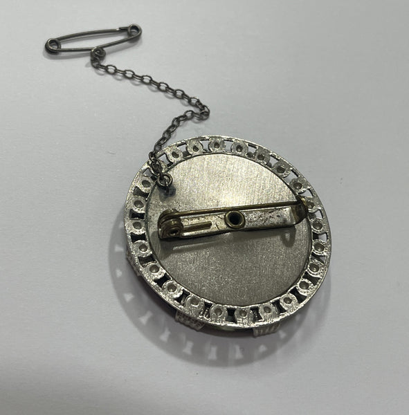 Beautiful Paua Shell Vintage Brooch-Vintage Online-Vintage Online