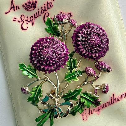 Birthday Brooch for November by Exquisite UK 1960's-Exquisite UK-Vintage Online