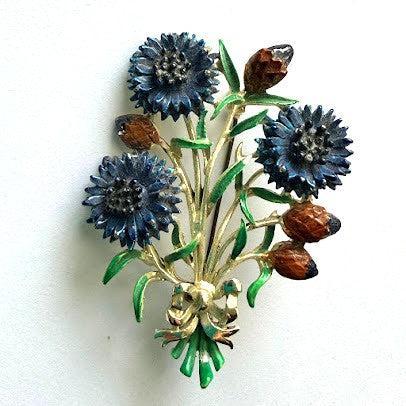 Birthday Brooch for September by Exquisite UK 1960's-Exquisite UK-Vintage Online