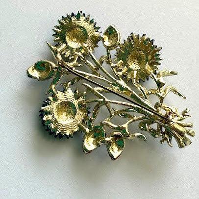 Birthday Brooch for September by Exquisite UK 1960's-Exquisite UK-Vintage Online