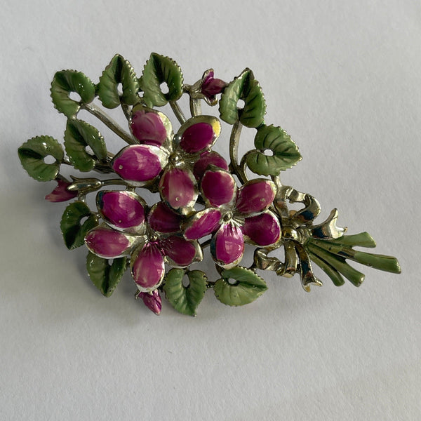 Birthday Vintage Brooch for March by Exquisite UK 1960-Exquisite Jewellery Co, UK-Vintage Online