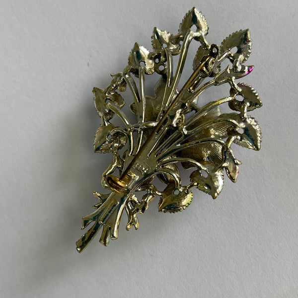 Birthday Vintage Brooch for March by Exquisite UK 1960-Exquisite Jewellery Co, UK-Vintage Online