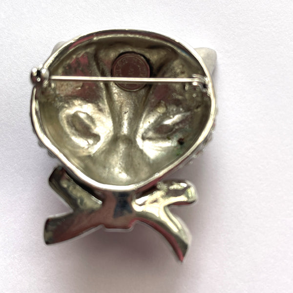 Butler & Wilson 2009 Anniversary Diamante Cat-Butler & Wilson-Vintage Online