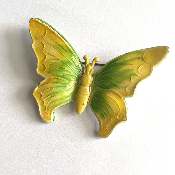 Butterfly 60's Brooch, West Germany-Vintageonline-Vintage Online