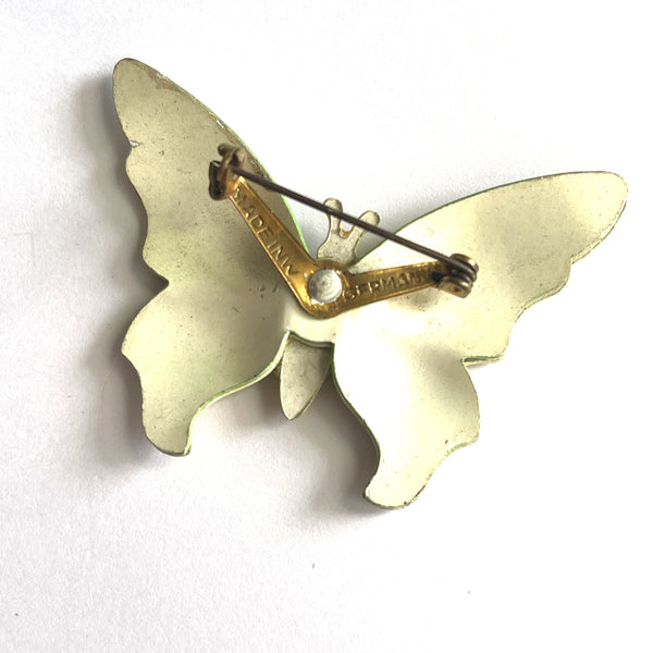 Butterfly 60's Brooch, West Germany-Vintageonline-Vintage Online