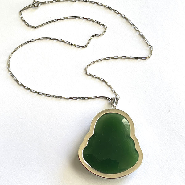 Carved Buddha Pendant-vintageonline-Vintage Online