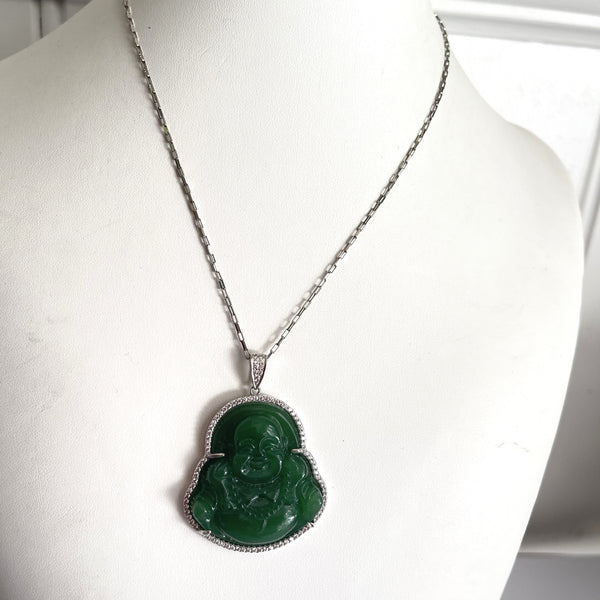 Carved Buddha Pendant-vintageonline-Vintage Online