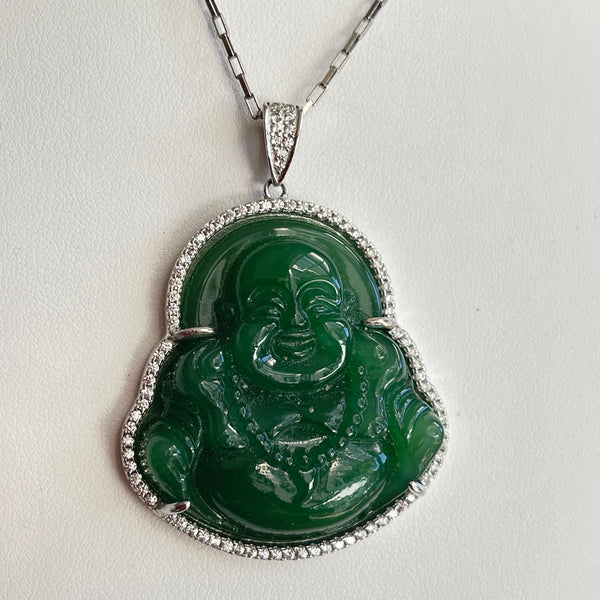 Carved Buddha Pendant-vintageonline-Vintage Online