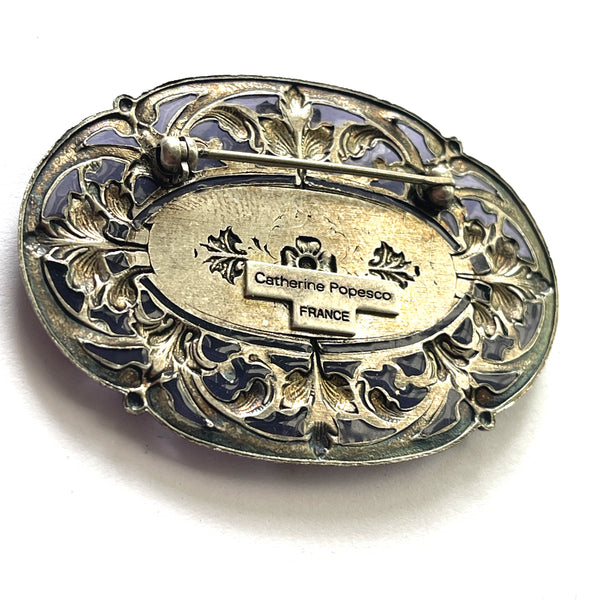 Catherine Popesco Paris Vintage Brooch-Catherine Popesco-Vintage Online