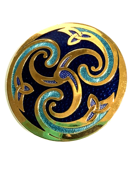 Celtic Brooch by Sea Gems Cornwall-Sea Gems UK-Vintage Online