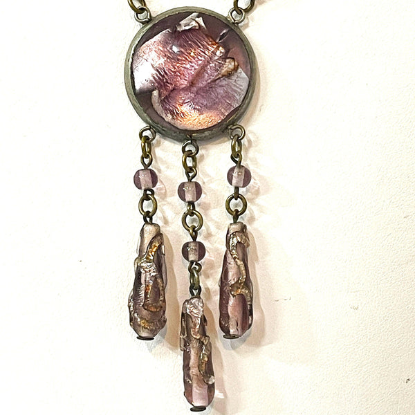 Czech Vintage Art Deco Style 1930's Necklace-Vintageonline-Vintage Online