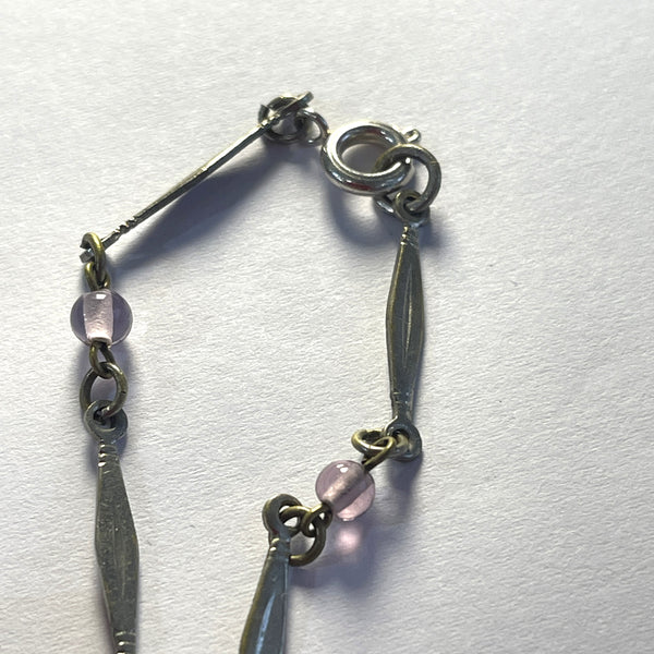 Czech Vintage Art Deco Style 1930's Necklace-Vintageonline-Vintage Online