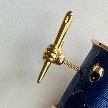Danecraft Vintage Trembler Seamstress Brooch-Danecraft-Vintage Online