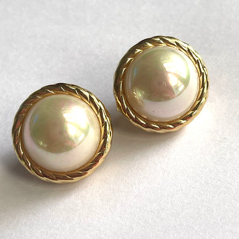 Dior 1980's Vintage Earrings-Christian Dior-Vintage Online