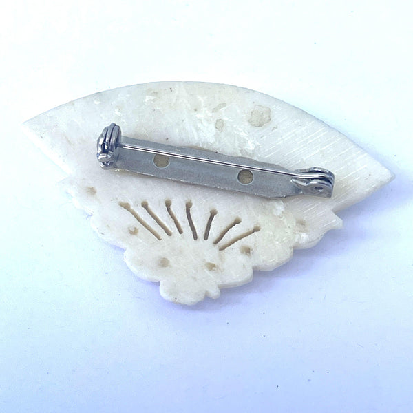 Early Plastic Vintage Tourist Brooch-Vintageonline-Vintage Online