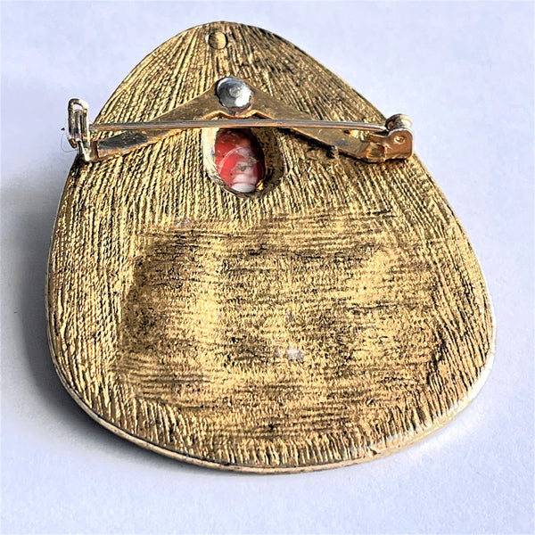 Ethnic Vintage Brooch-Vintageonline-Vintage Online