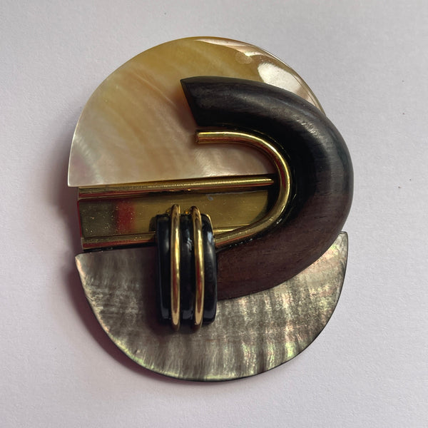 Fabrice Paris Designer Vintage Brooch-Vintageonline-Vintage Online