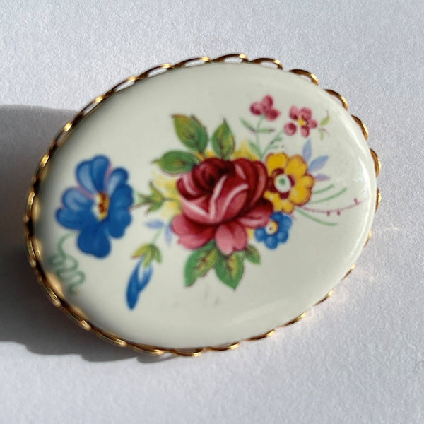 Floral Vintage Brooch-Vintageonline-Vintage Online