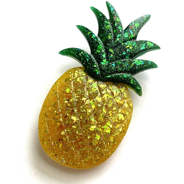 Glitzy Pineapple Brooch-Vintageonline-Vintage Online