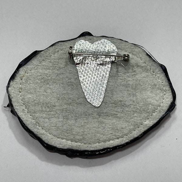 Hand Made "Eye" Brooch-Vintageonline-Vintage Online