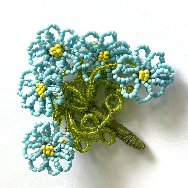 Hand made Vintage Style Flower Brooch-Vintageonline-Vintage Online