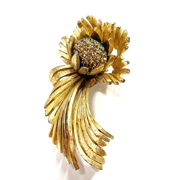 Hattie Carnegie Mid Century Vintage Brooch-Hattie Carnegie-Vintage Online