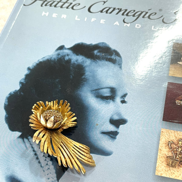 Hattie Carnegie Mid Century Vintage Brooch-Hattie Carnegie-Vintage Online