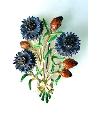 Birthday Brooch for September by Exquisite UK 1960's
