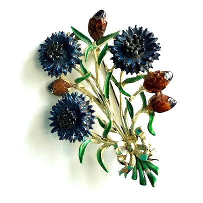 Birthday Brooch for September by Exquisite UK 1960's